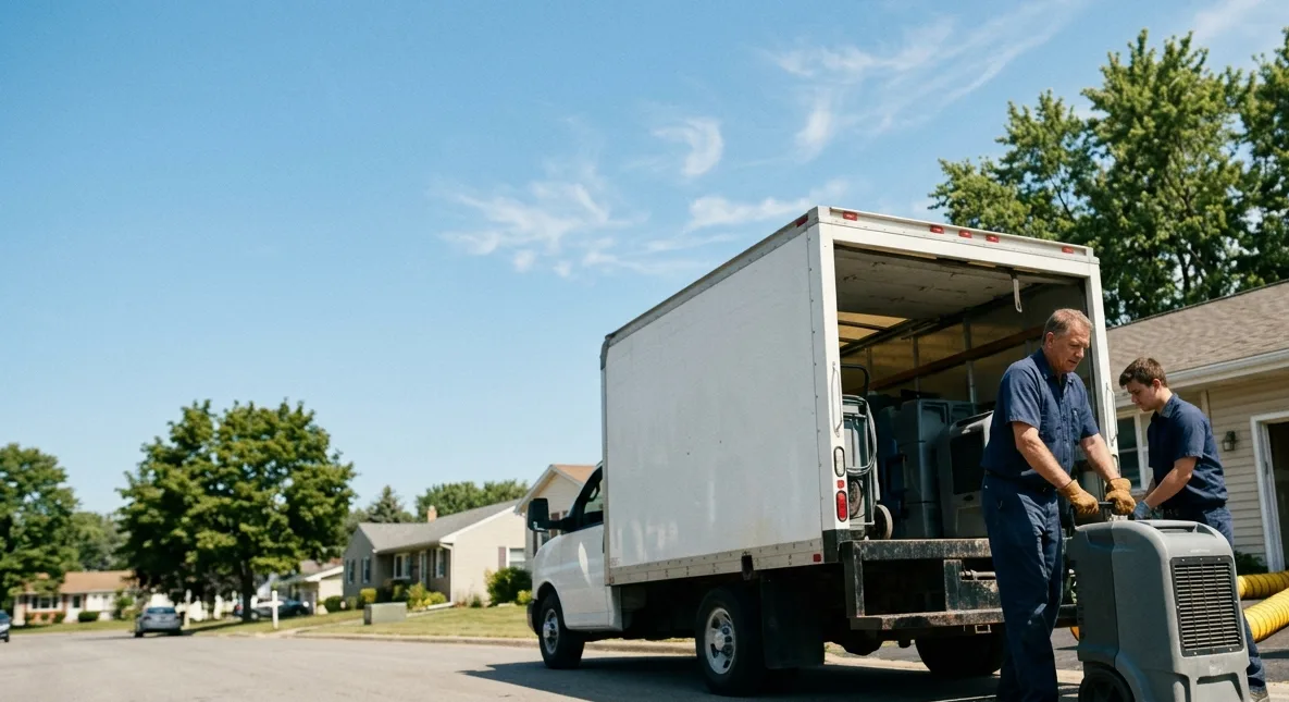 Water Damage Cleanup in Saint Libory, IL near me